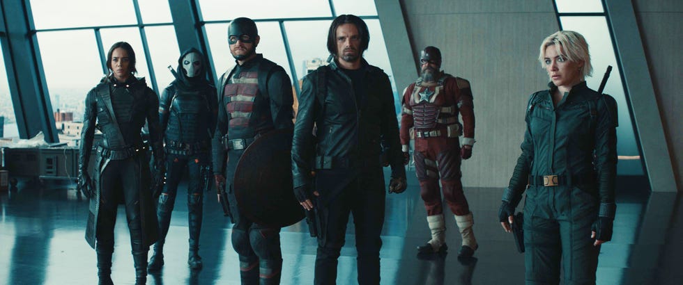 Hannah John Kamen, Olga Kurylenko, Wyatt Russell, Sebastian Stan, David Harbor, Florence Pugh, Thunderbolts