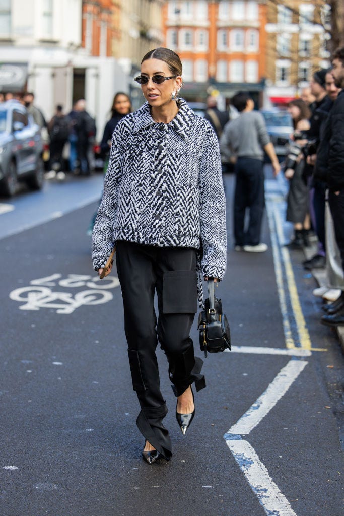 street style lfw february 2024