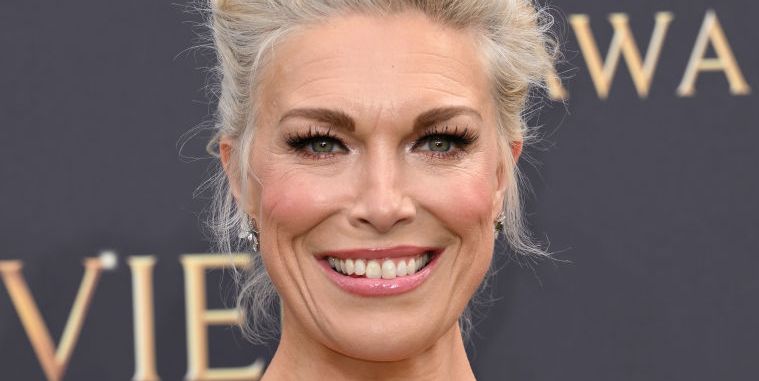 Hannah Waddingham's latest look is a sophisticated way take on the sheer trend