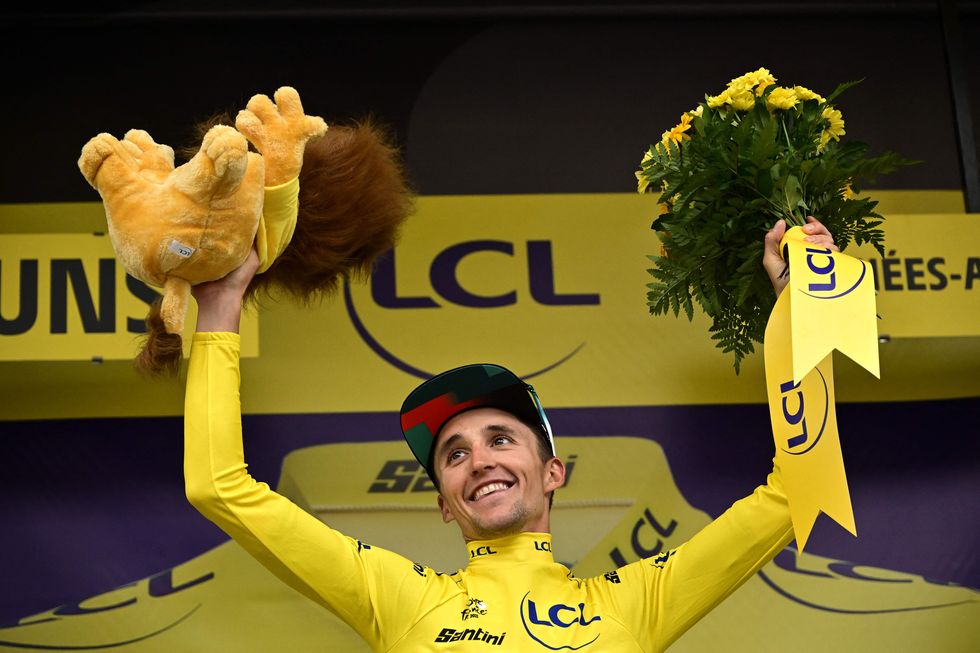 cycling fra tdf2023 stage5 podium
