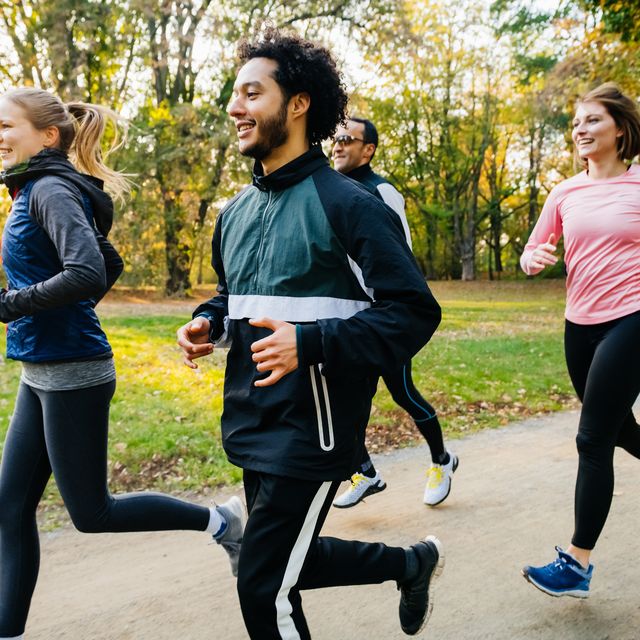 happy and joggers