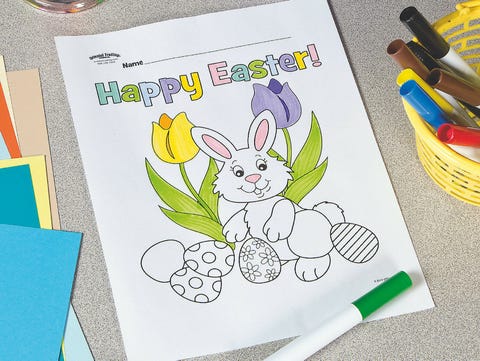 25 Best Easter Coloring Pages for Kids - Easter Crafts for Children