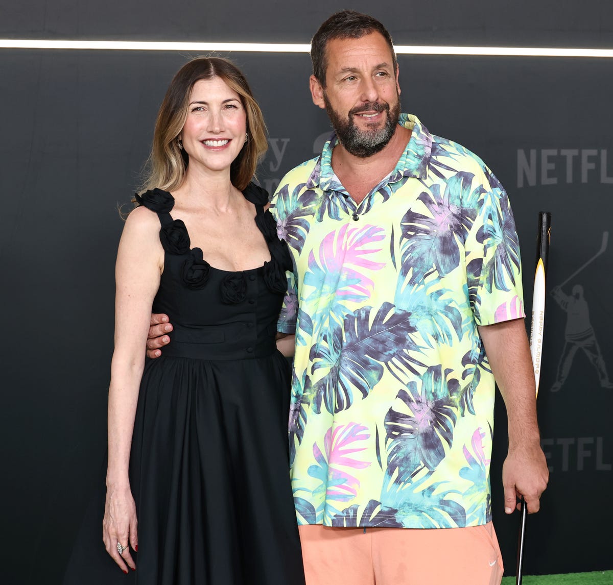 Adam Sandler Shares Rare PDA Moment With His Wife Jackie