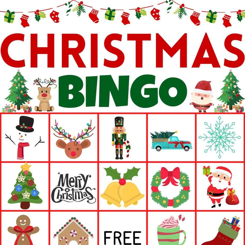 La Senza Holiday Bingo Card