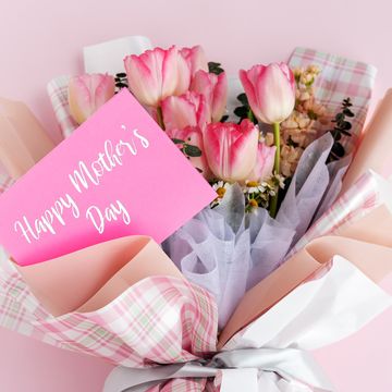 happy mother's day tulip bouquet