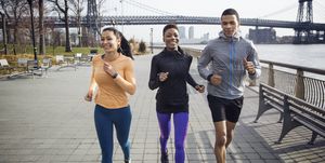 practice happiness tips from an expert while your run