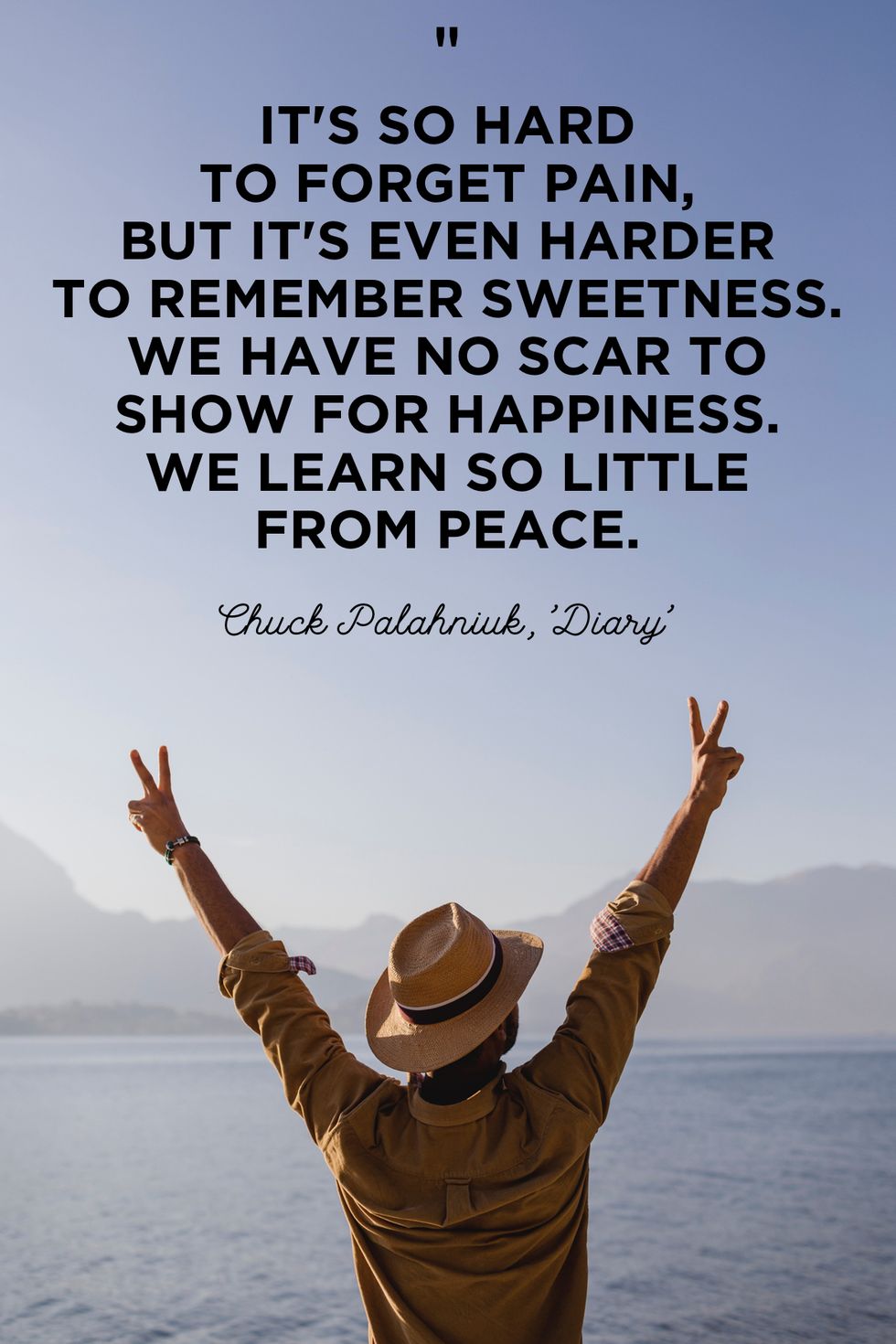 Chuck Palahniuk, Diary Happy Quotes