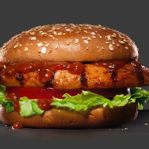 Hardee’s/Carl’s Jr. Charbroiled BBQ Chicken Sandwich