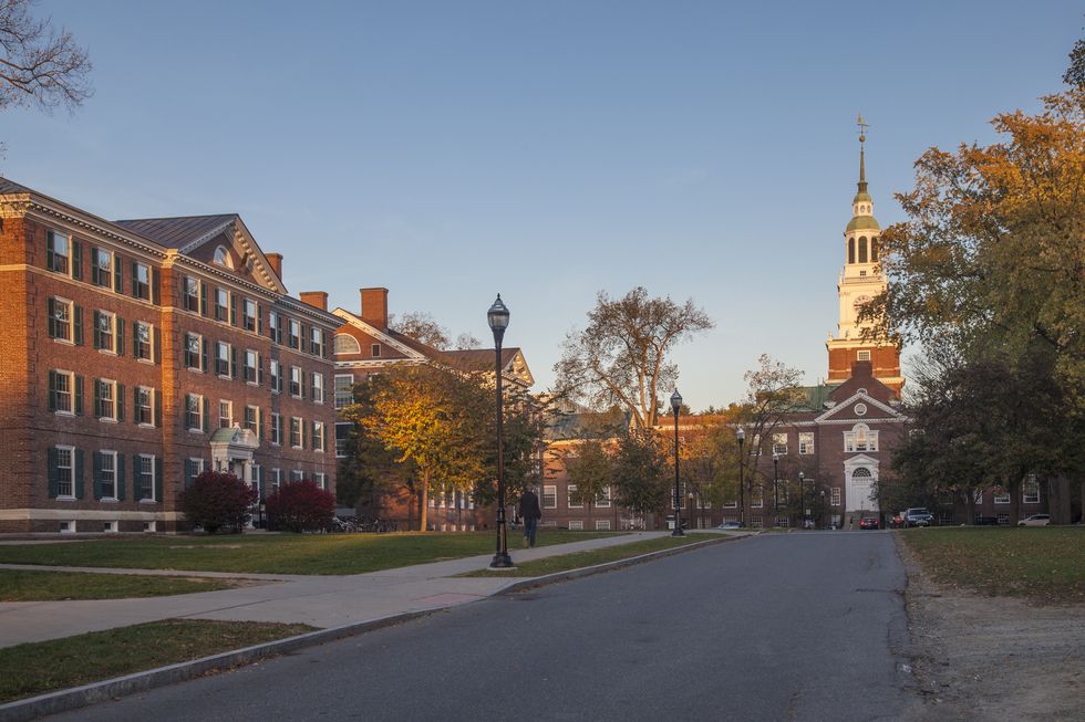 hardest colleges to get into dartmouth college