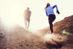 hardlopen op een heuvel is goed voor je kracht