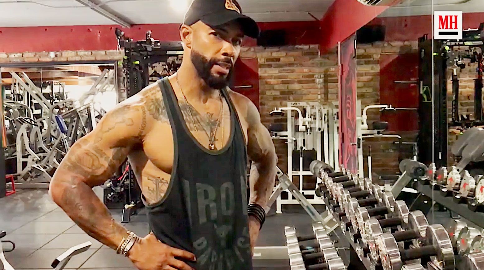 Omari Hardwick Shoulder Tattoos