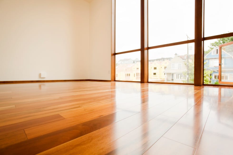hardwood floor detail