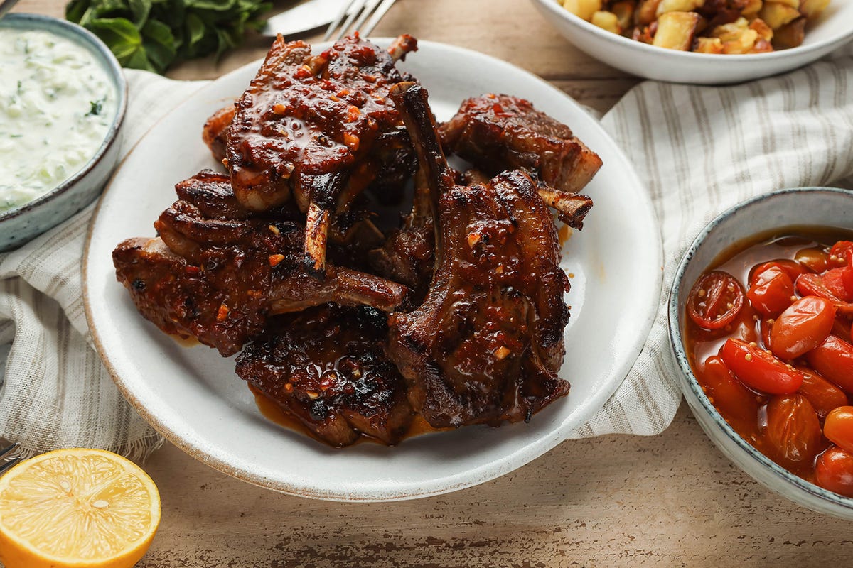 Moroccan lamb chops recipe | Easy Moroccan lamb chops recipe