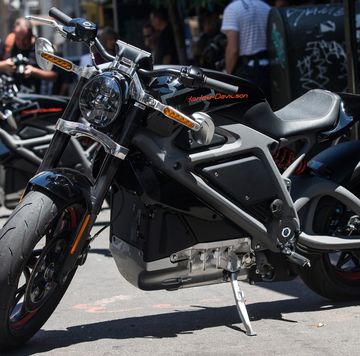 harley davidson unveils electric motorcycle