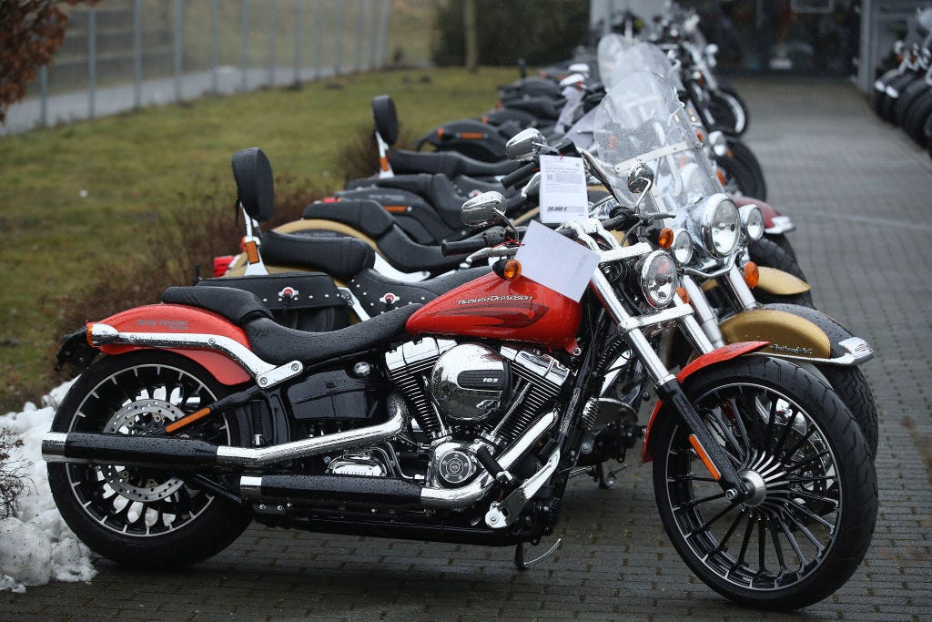 Harley-Davidson halts motorcycle production, shipping for two weeks