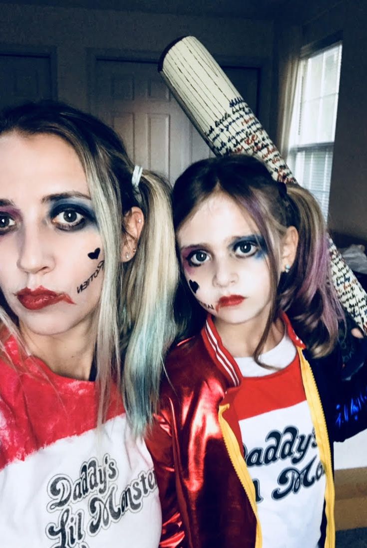 Harley Quinn Cosplay Costume Full Set Halloween 