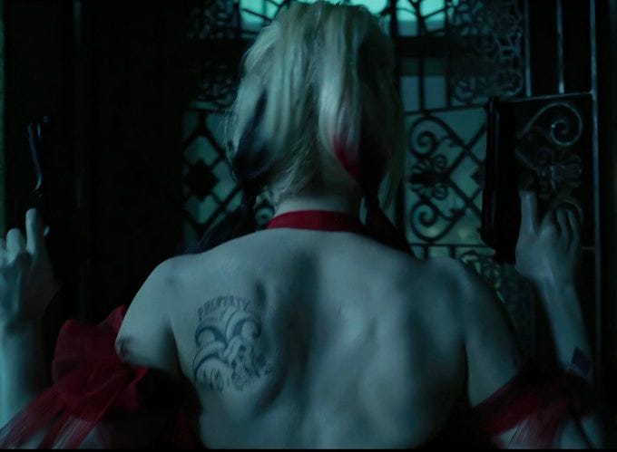 tatuaje de harley quinn