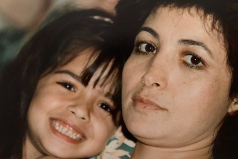 sarah shahi and her mother