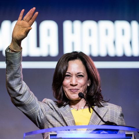 columbia, sc   june 22 democratic presidential candidate, sen kamala harris d ca addresses the crowd at the 2019 south carolina democratic party state convention on june 22, 2019 in columbia, south carolina democratic presidential hopefuls are converging on south carolina this weekend for a host of events where the candidates can directly address an important voting bloc in the democratic primary photo by sean rayfordgetty images