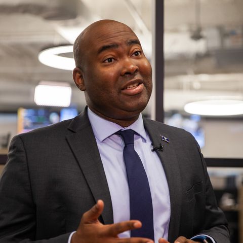 united states   february 11 jaime harrison sits down with cq roll call for an interview on background on tuesday, feb 11, 2020 harrison, a democrat from south carolina is mounting a senate challenge to sen lindsey graham r south carolina photo by nathan ouellettecq roll call
