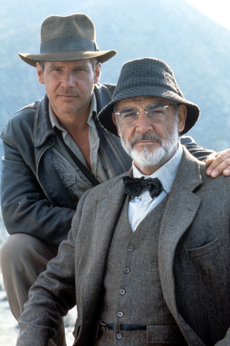 harrison ford and sean connery in 'indiana jones and the last crusade'
