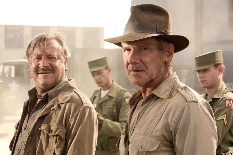 harrison ford, indiana jones and the kingdom of the crystal skull