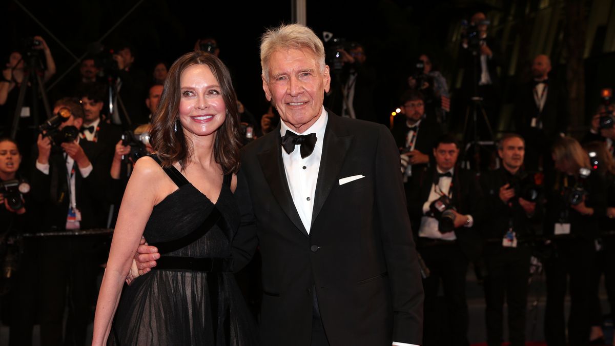 Harrison Ford attends the Cannes Film Festival premiere of the new