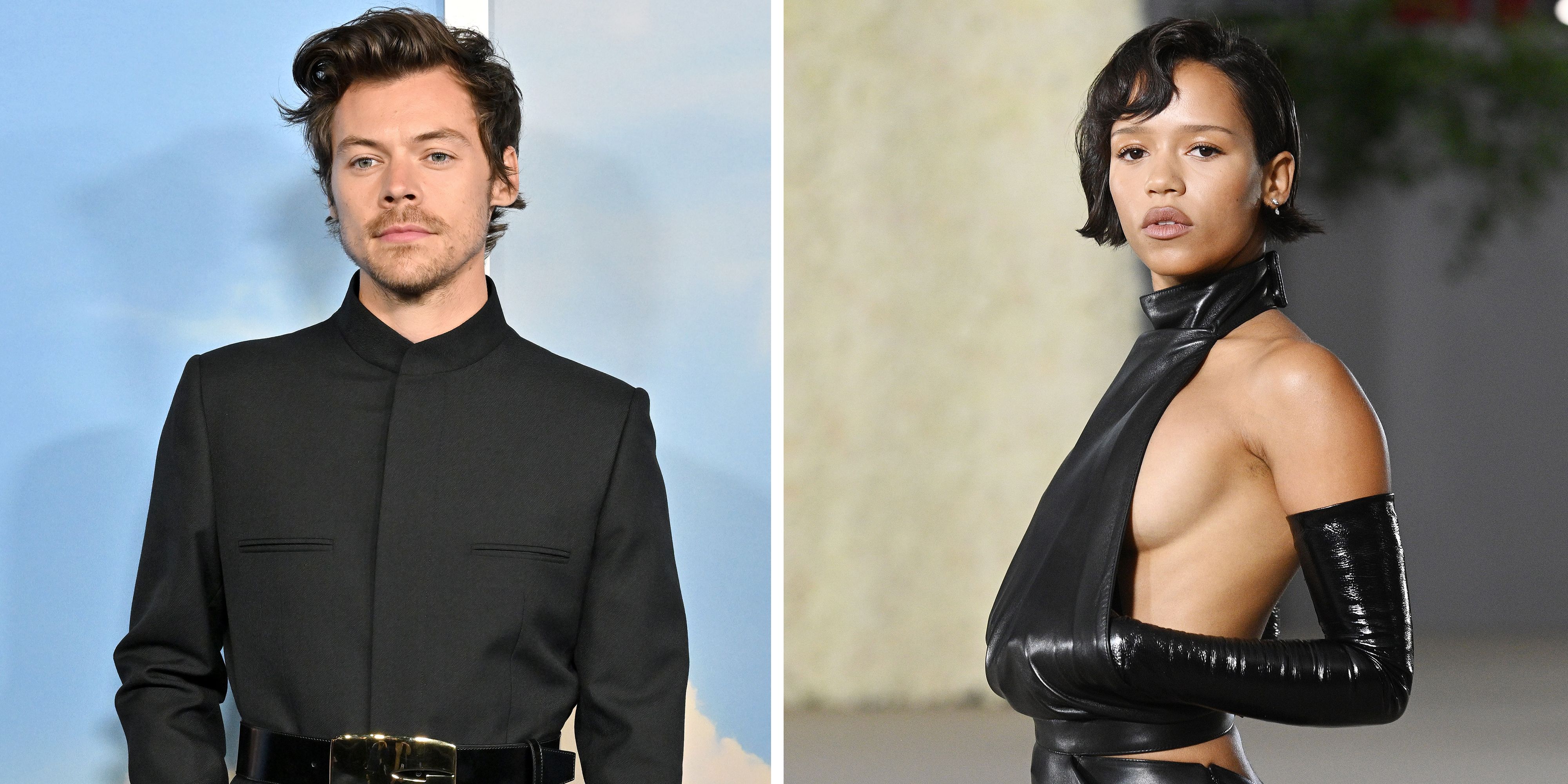 Harry Styles gets cozy with rumored girlfriend Taylor Russell