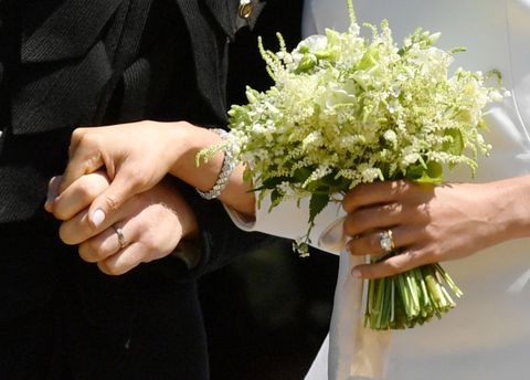 Bouquet, Flower, Flower Arranging, Hand, Floristry, Cut flowers, Plant, Wedding ceremony supply, Floral design, Marriage, 