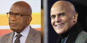 'today' show cohost al roker and harry belafonte