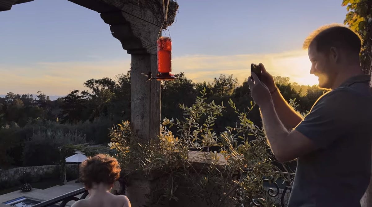 Prince Harry Shares Sweet Moment Watching Hummingbirds With Archie In