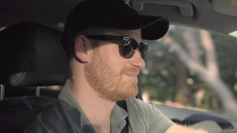 prince harry driving