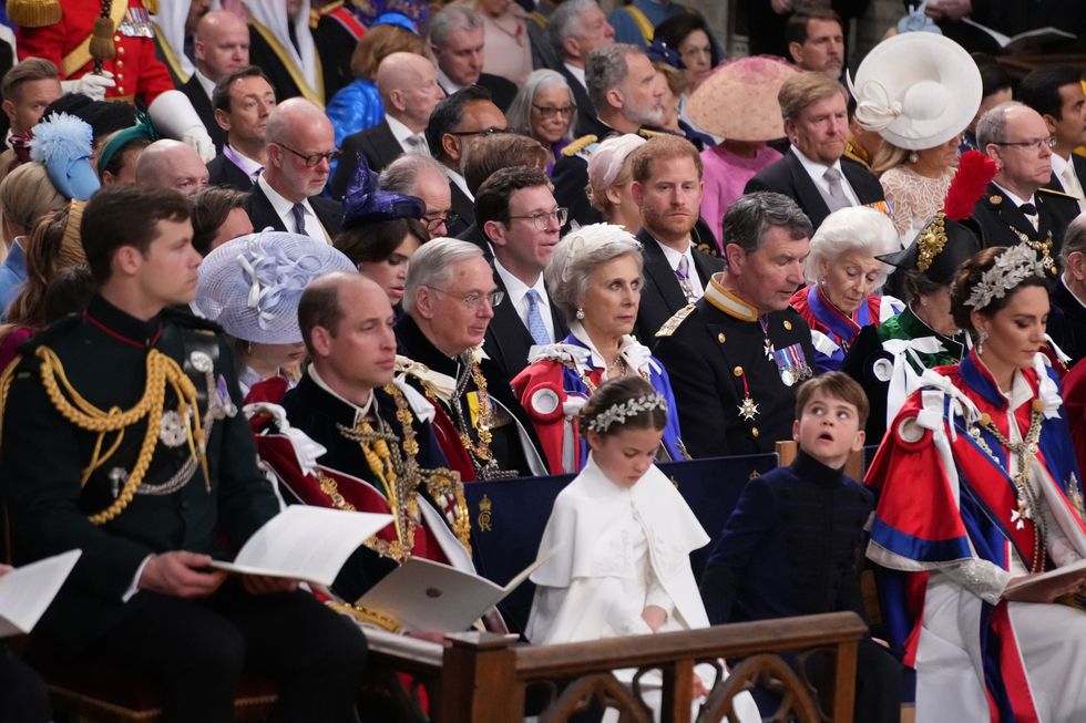 prince harry at the coronation