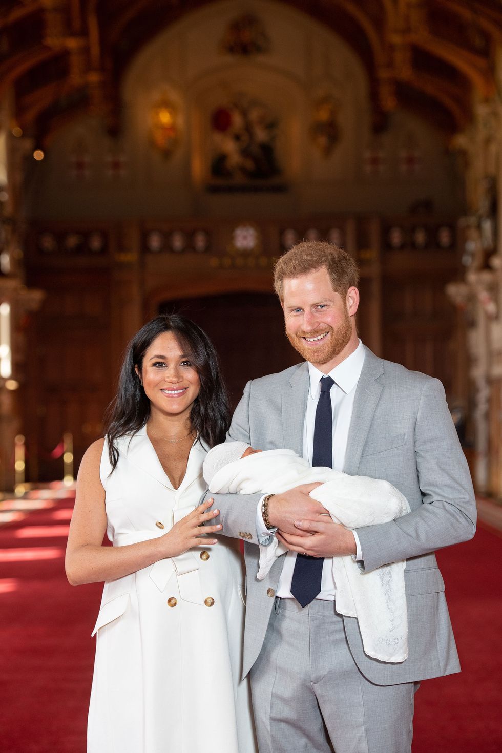 Harry and Meghan royal baby - first pictures of Baby Sussex