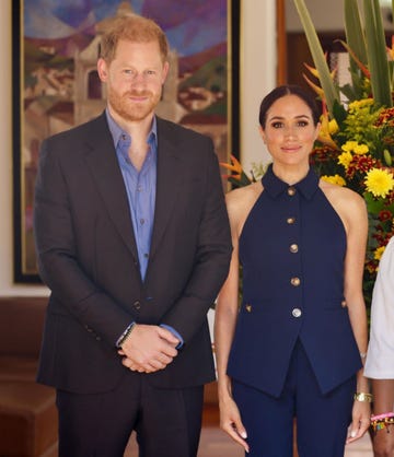 los duques de sussex en una foto durante su viaje a colombia en agosto de 2024