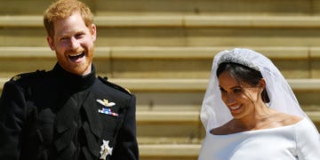 Facial expression, Smile, Headgear, Event, Ceremony, Formal wear, Wedding, Gesture, Fashion accessory, Uniform, 