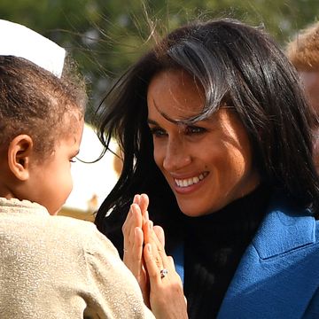 Harry and Meghan with kids