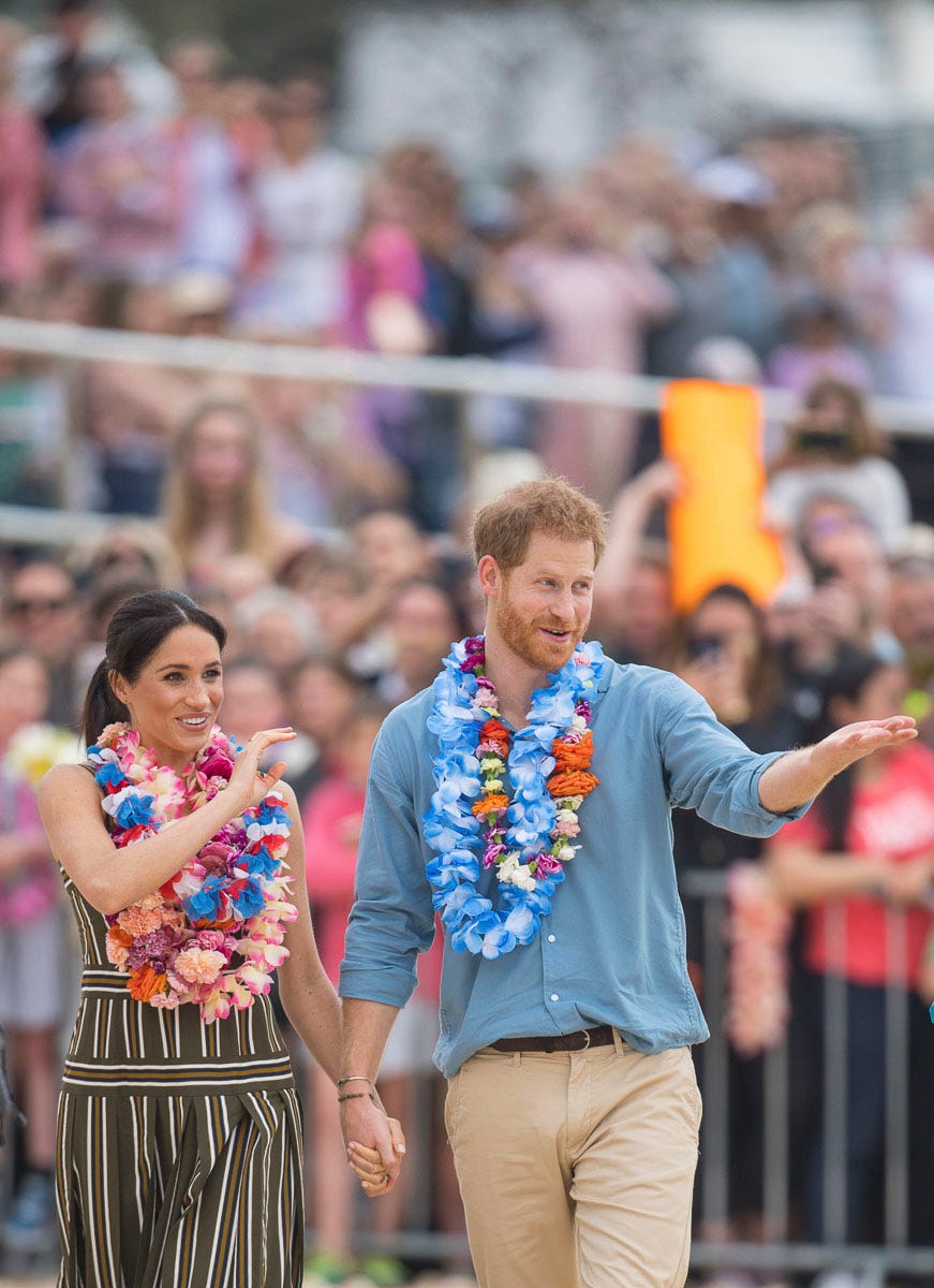 Príncipe Harry y Meghan Markle en BodiBeach