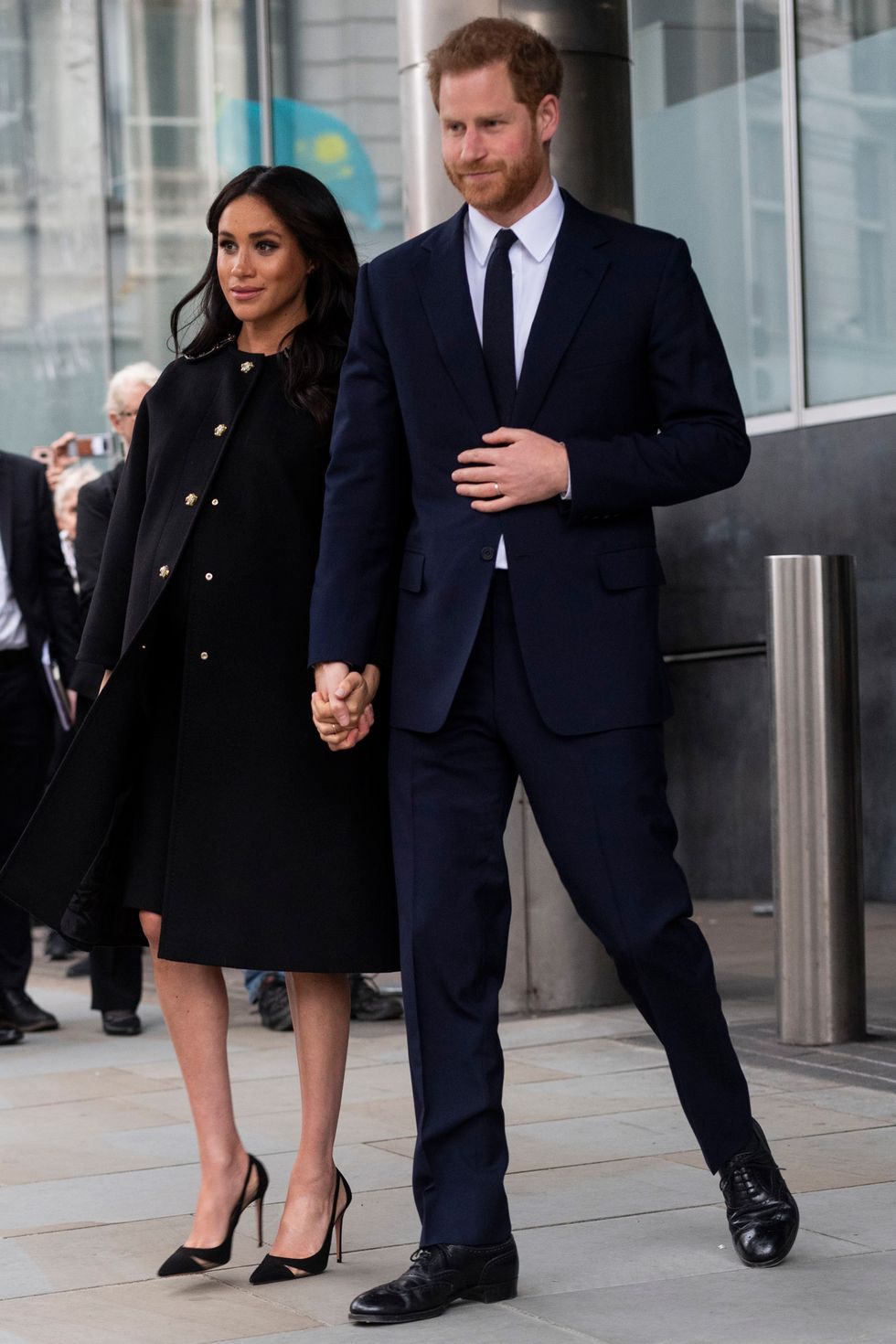 Harry and Meghan at New Zealand House