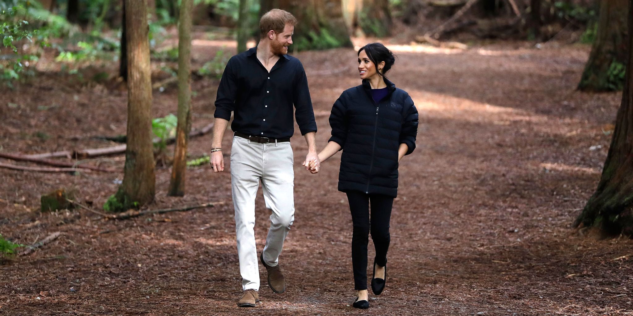 Meghan and Harry in New Zealand
