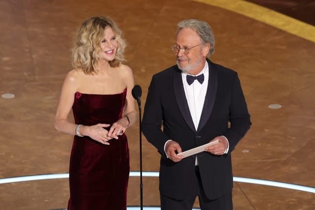 meg ryan billy crystal reunion oscars when harry met sally