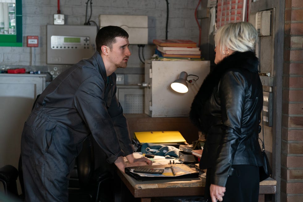 harry mitchell and nicola, eastenders
