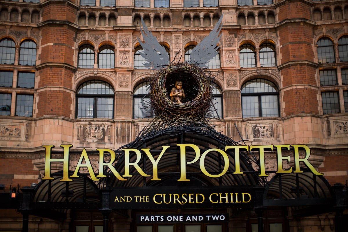 Cursed Child London  Cursed Child Yellow Pen