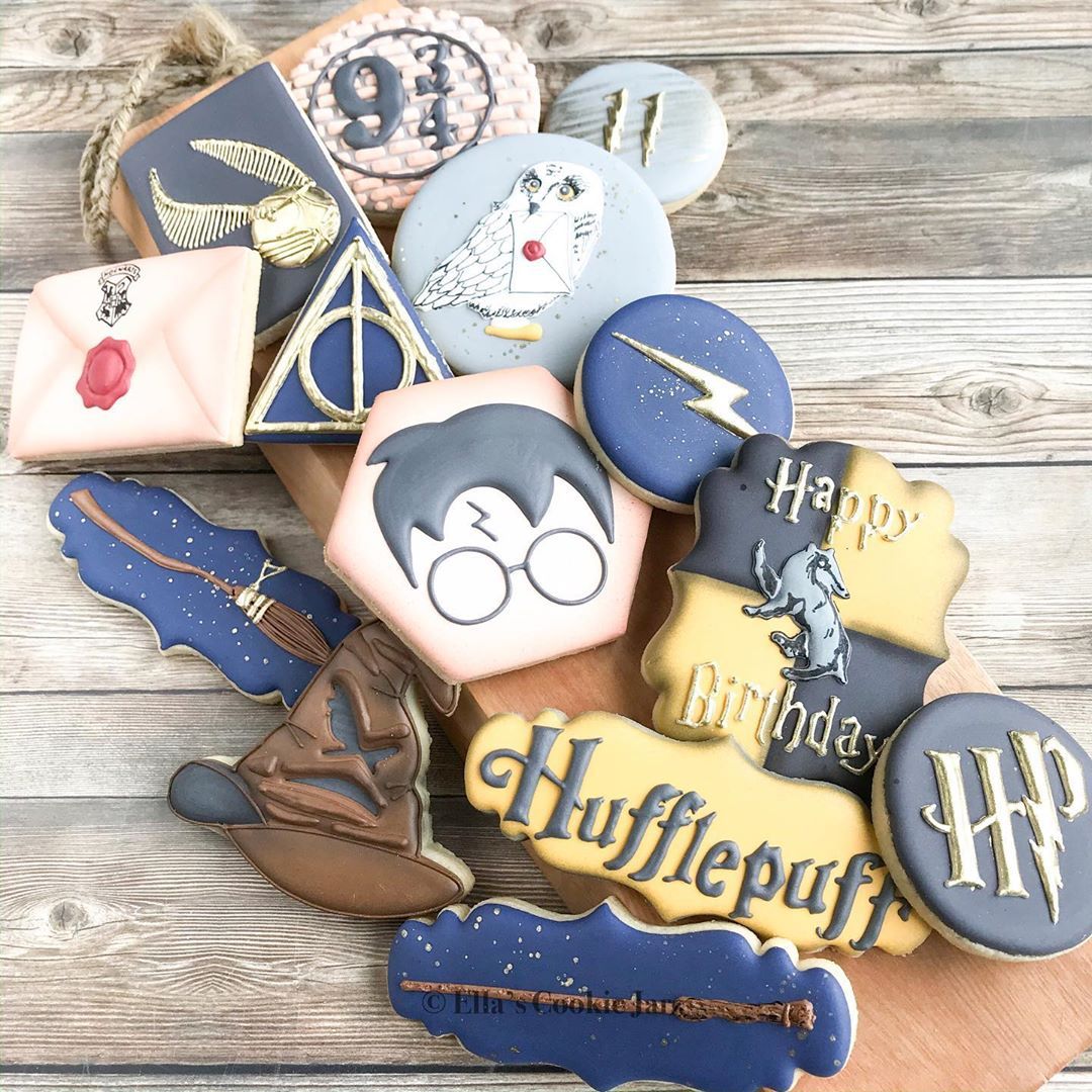Magical Delights: Harry Potter Cookie Ideas - A Pretty Celebration