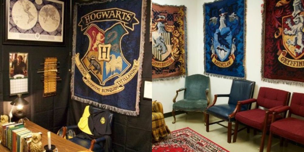This teacher turned his classroom into Hogwarts and it's incredible