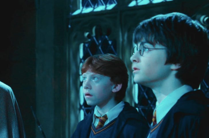 how to watch the harry potter films in order online