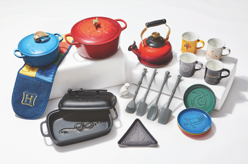 harry potter le creuset cookware collection