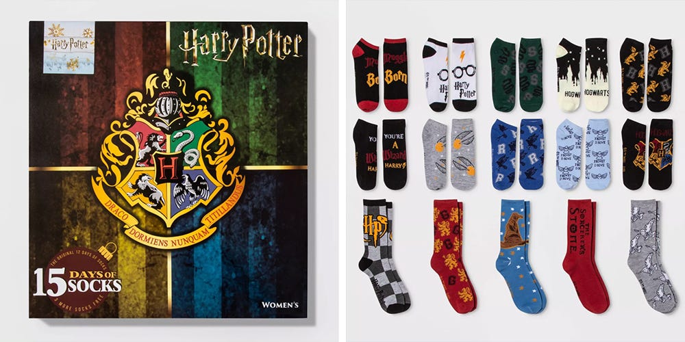 Target Is Stocked With ‘Harry Potter’ Sock Advent Calendars for the