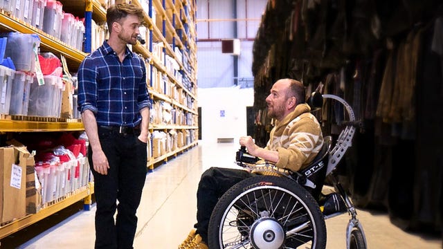 Harry Potter stunt double recalls being paralysed in accident