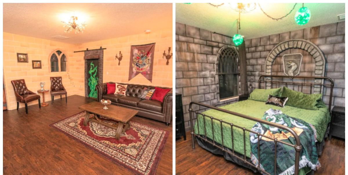 You Can Stay In A Massive Harry Potter Themed House Just 30 Minutes Away  From The Wizarding World Of Harry Potter